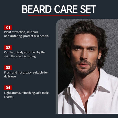 East Moon Beard Care Set for Men | Nourishing Beard Growth & Repair Kit