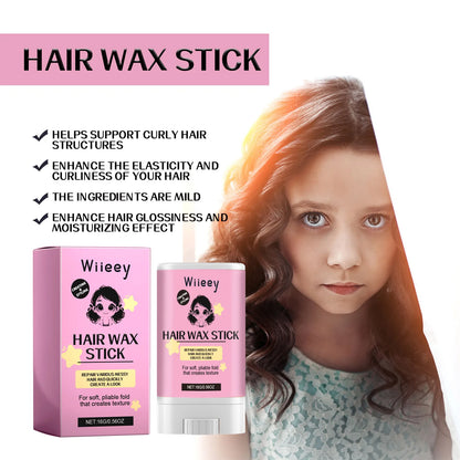 Sleek & Shine Anti-Frizz Hair Wax Stick – Smooths Flyaways & Baby Hairs