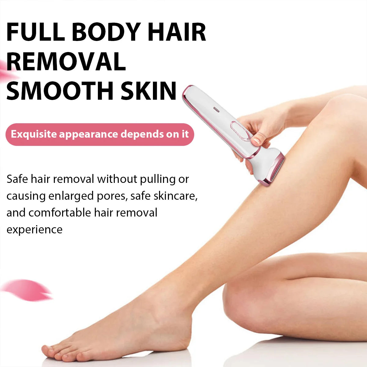 Rechargeable Electric Razor Epilator for Women