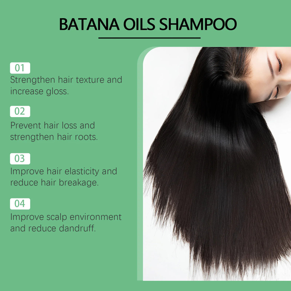 Batana Rosemary Oil Control & Hair Growth Shampoo