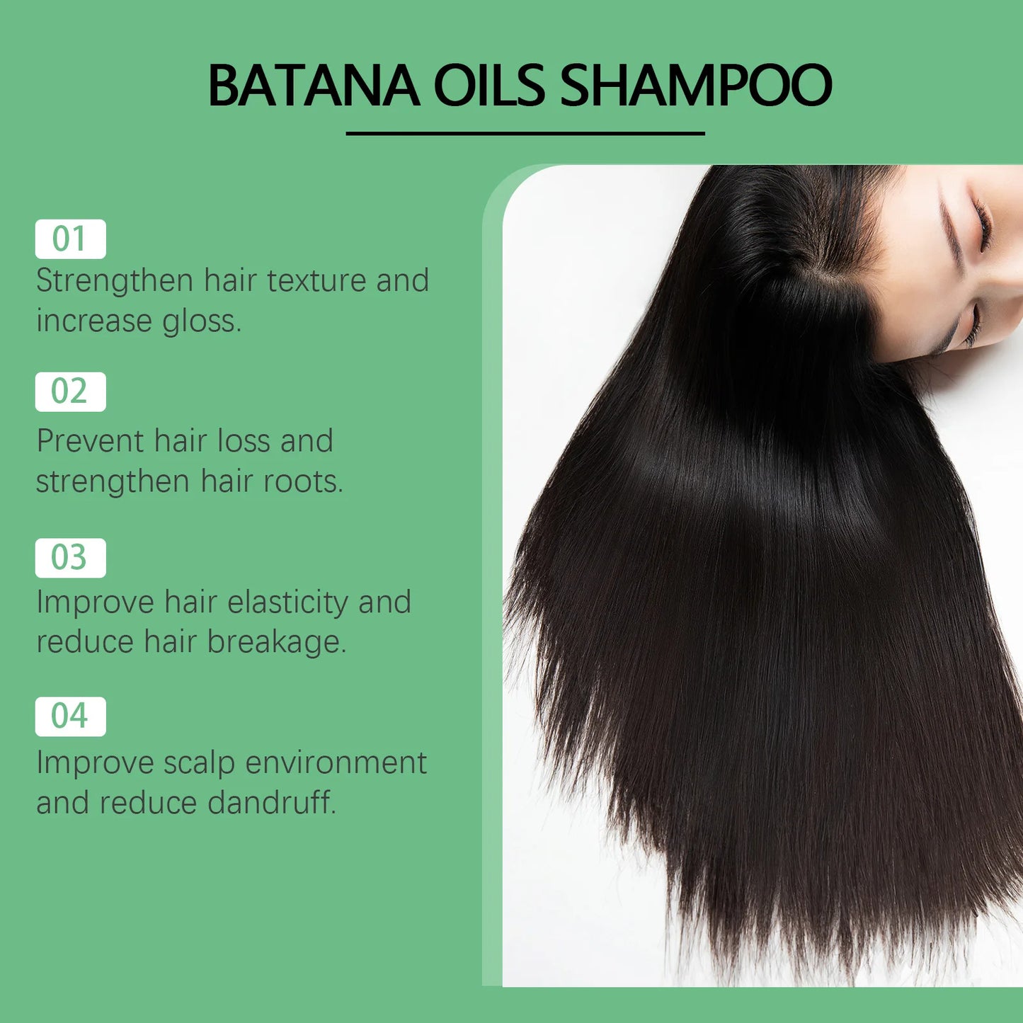 Batana Rosemary Oil Control & Hair Growth Shampoo