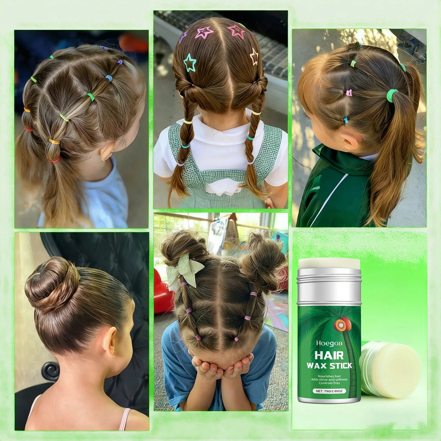 Hoegoa Coconut Hair Wax Stick