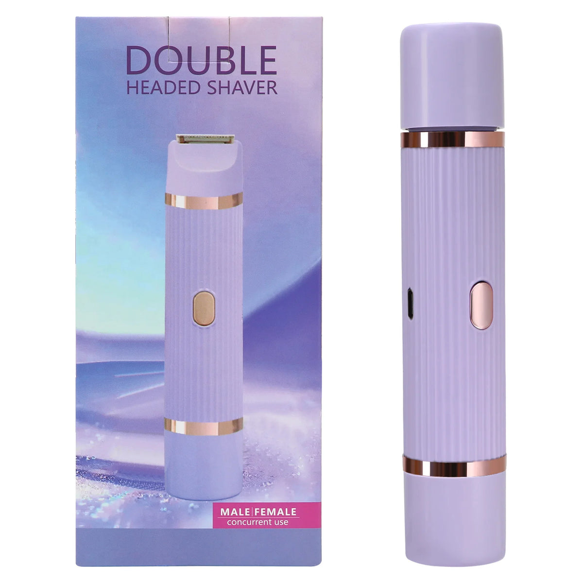 Electric 2-in-1 Bikini Trimmer for Women | Dual Head Hair Removal Shaver