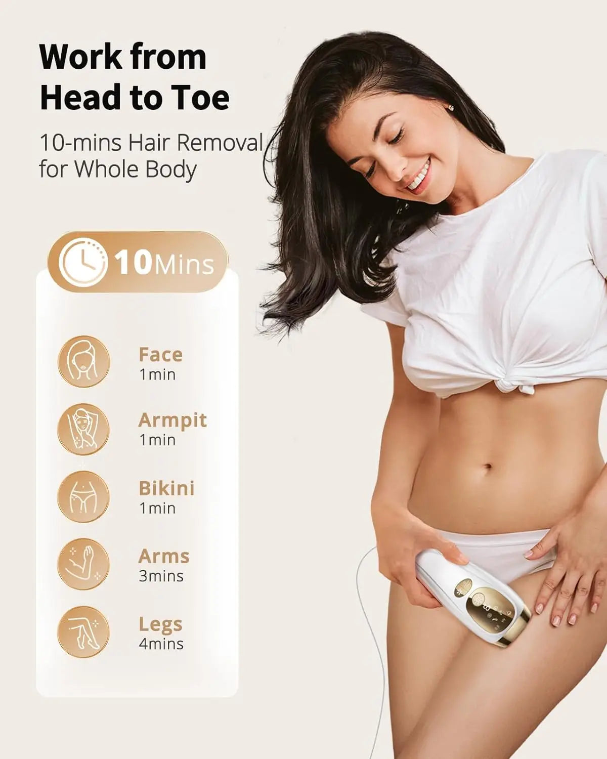 IPL Laser Hair Removal Device