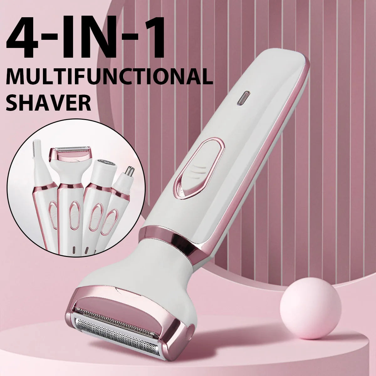 Rechargeable Electric Razor Epilator for Women