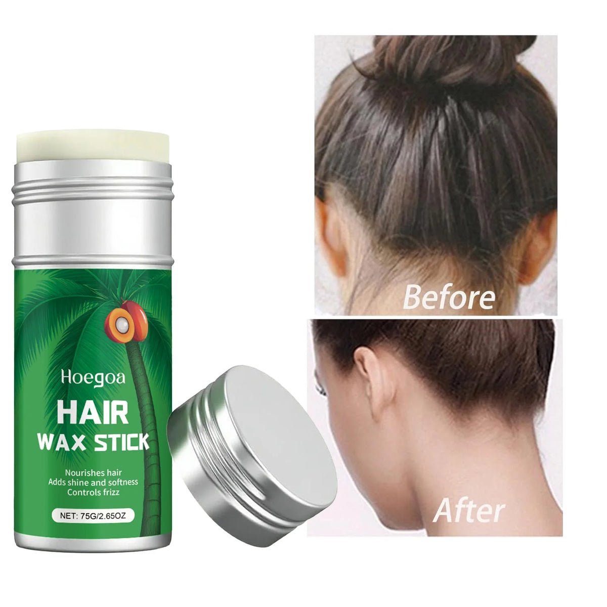 Hoegoa Coconut Hair Wax Stick