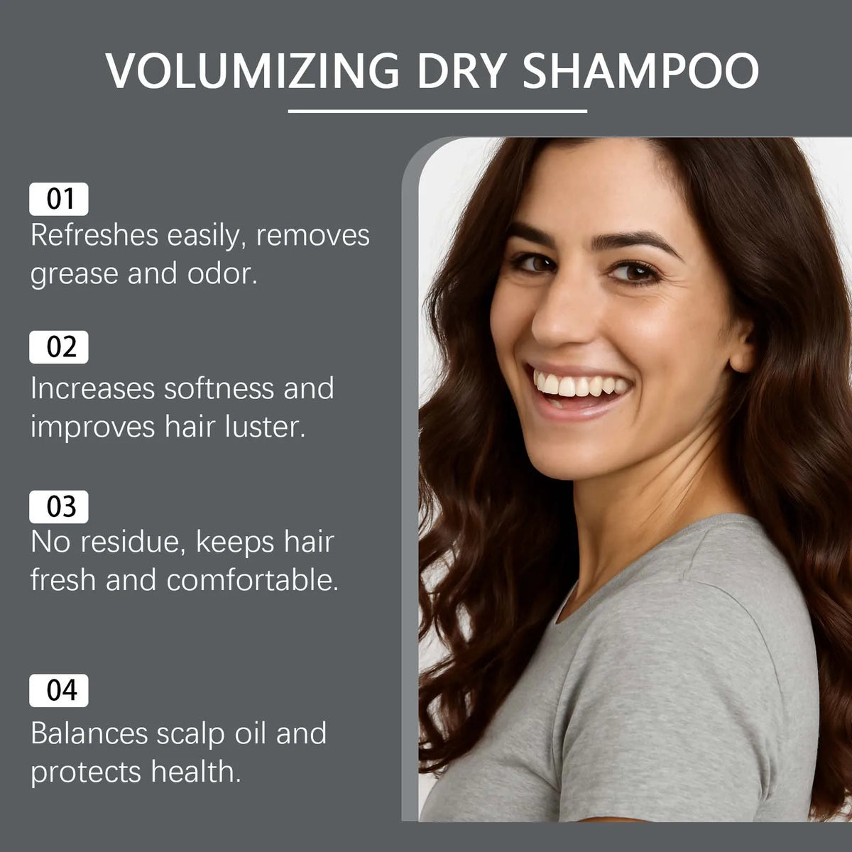 Lavender Volumizing Dry Shampoo – No-Wash Hair Refresh & Instant Volume Spray