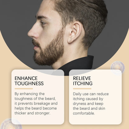 Beard Oil for Men — Cedarwood & Jojoba with Vitamin E | Softening & Beard Growth Care